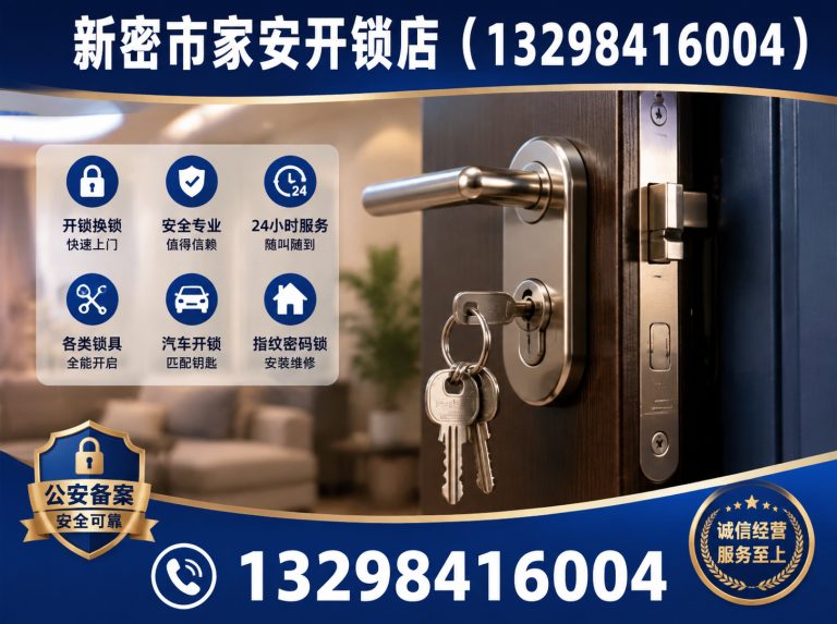 迁安市新密换锁展示图